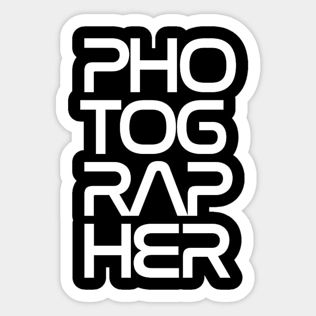 PHOTOGRAPHER Sticker by Ajiw